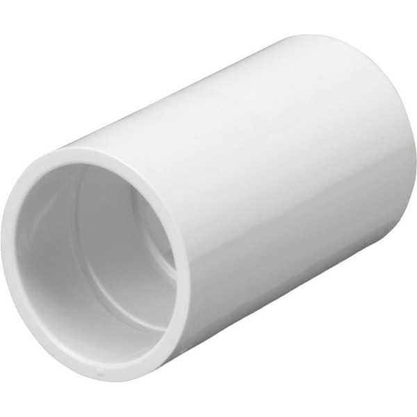 Conduit Coupler PVC White (Dia) 20mm