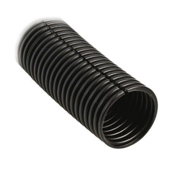 Conduit Split Corrugated LSZH Black (L) 25Mtr (Dia) 50mm