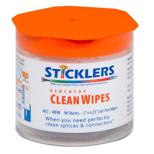 CleanWipes Benchtop (Lint Free) MCC-WFW Pack Size 90 Wipes