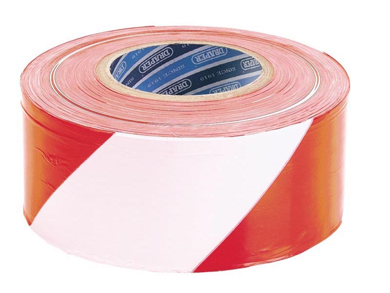 Tape Barrier Red/White (W) 70mm x (L) 500Mtr 