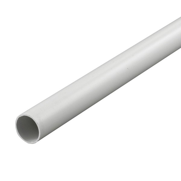 Conduit Rigid PVC White (L) 3m (Dia) 25mm