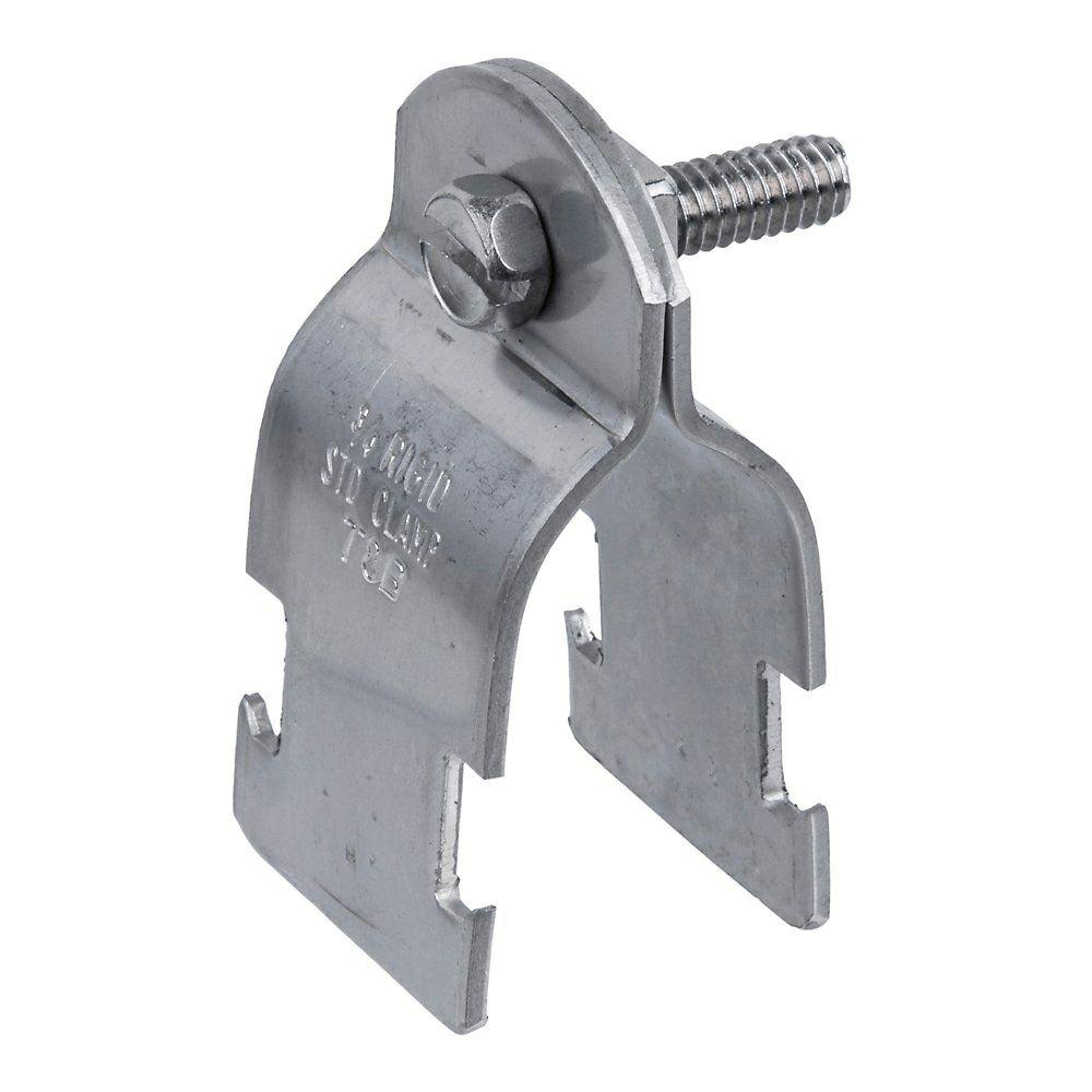 Channel Pipe Clamp Pre-Galvanised 27.0-30.2mm M1118