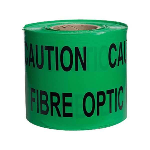 Tape Caution Fibre Optic Cable Below