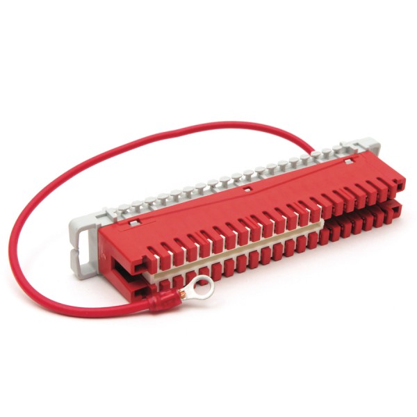 Strips Connection 237E 20 Wire Red