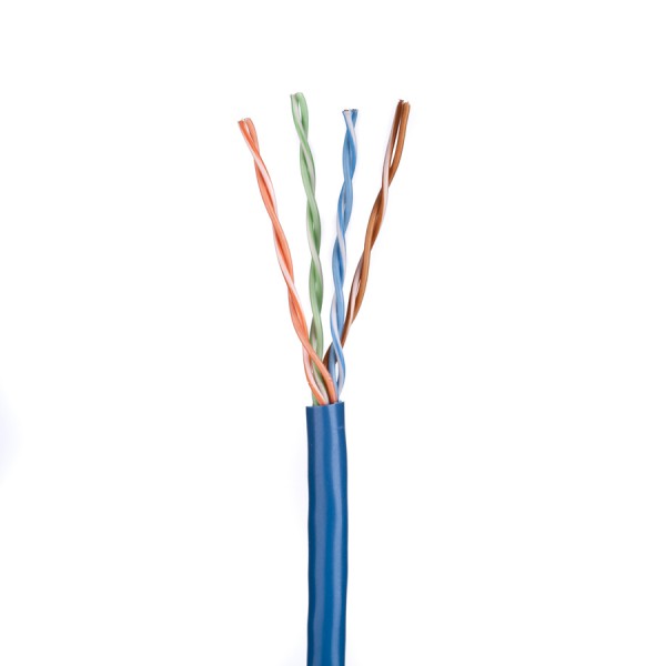 Cat5E Data Cable Stranded U/UTP PVC 4 Pair Blue 305m