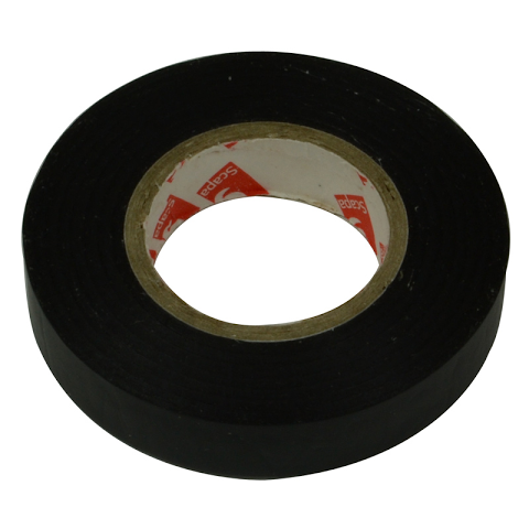 Tape PVC Black 12mm x 20m