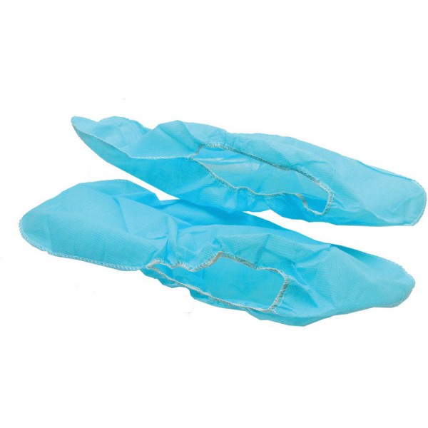 Disposable Overshoes Large Blue (100)