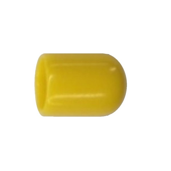 Fibre Ducting Bolt/Nut Cap (Cap Only) Rubberised Plastic F-FCM10-Y Yellow 