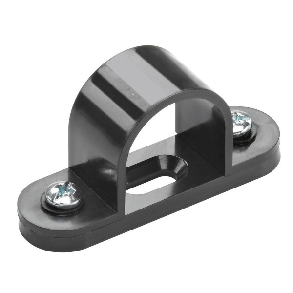 Conduit Space Bar Saddle PVC Black (Dia) 20mm