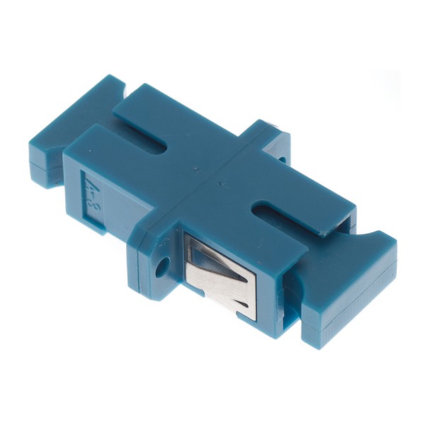 Fibre Optic Adaptor SC Duplex SM Ceramic Blue