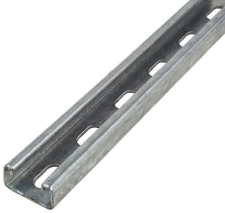 Channel Support Slotted Stainless Steel M12 Slot P1000TSSX3 (W) 41mm x (D) 41mm x (L) 3m