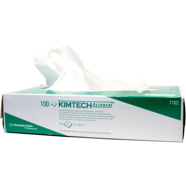 Cleaning Wipes Lint Free 2 Ply (W)20cm x (L)21cm (100)