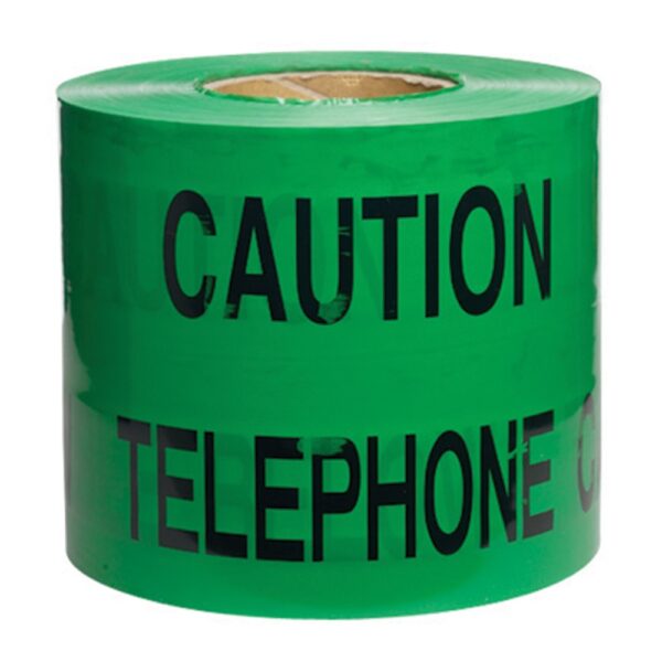Tape Caution Telephone Cable Below