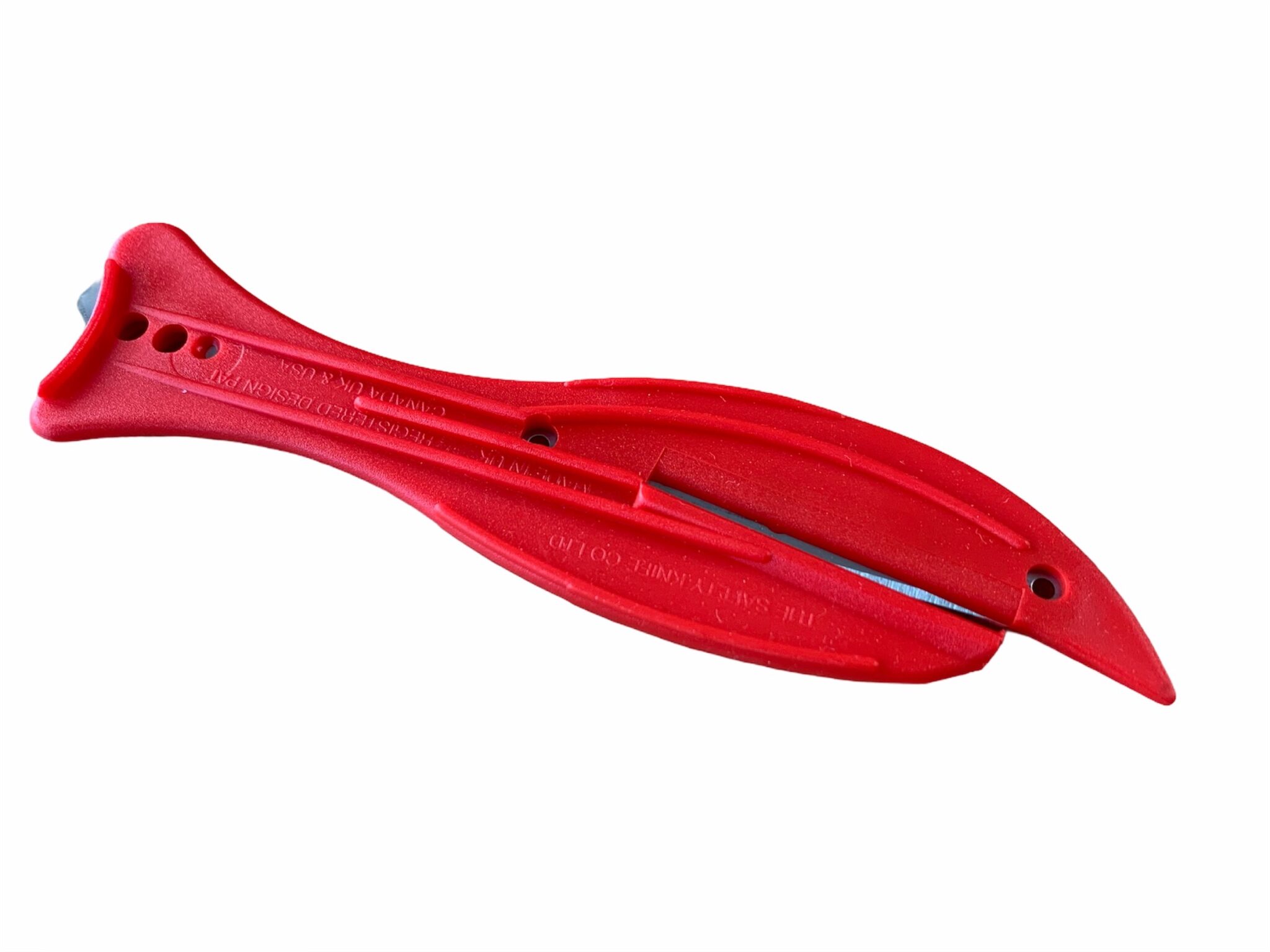 F600 FISH Red Safety Knife